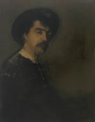 Zelfportret, 1870-1875