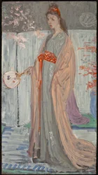 Schets voor Rose en Silver: La Princesse du Pays de la Porcelaine, 1863-64