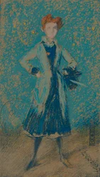 Het Blauwe Meisje, ca. 1874