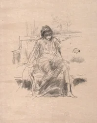 De gedrapeerde figuur zittend, 1893