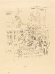 De tuin veranda, 1894