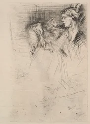 Het toilet, 1863