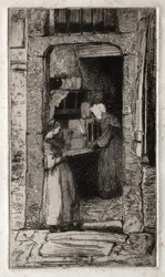 Twaalf etsen uit de natuur: La Marchande de Moutarde, 1858
