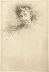 Whistler met de witte lok