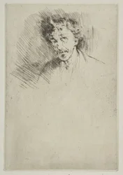 Whistler met de witte lok
