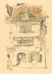 Geel Huis, Lannion, 1893
