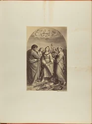 Rafaël, Heilige Cecilia. Bologna. gravure