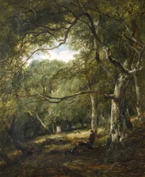 Figuren in het Bos