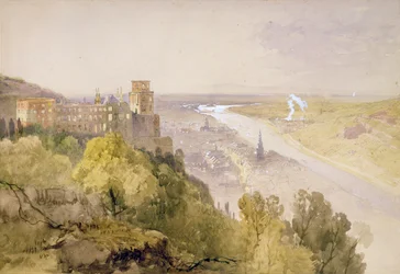 Uitzicht op Heidelberg