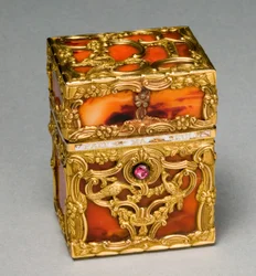 Doos met verzorgingsartikelen