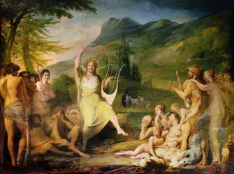 Orpheus, eerste in de serie De Vooruitgang van de Menselijke Cultuur en Kennis