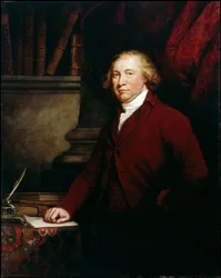 Portret van Edmund Burke