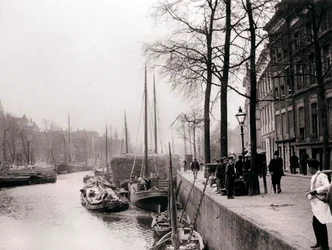 Kanalboten, Rotterdam, 1898