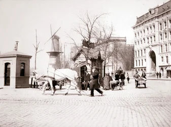 Man met paard, Rotterdam
