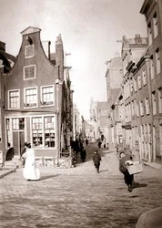 Straatscène, Rotterdam, 1898