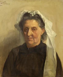 Oude Vrouw met een Witte Muts, 1903