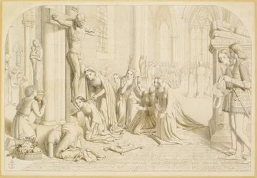 Een incident in het leven van St. Elizabeth van Hongarije