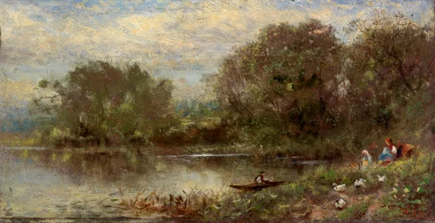 Landschap genaamd De Eikel, 19e eeuw