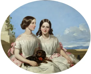 De zusters, Annie en Henrietta Marie Shaw