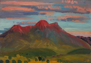 Arenig Zonsondergang, c.1911-12