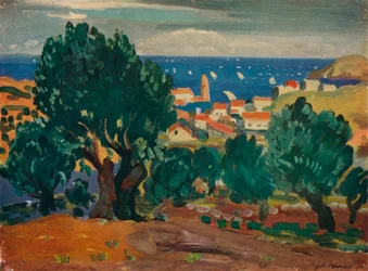 Olijven in Collioure, 1911