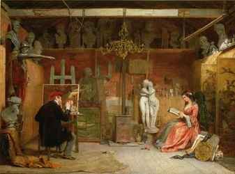 Het Atelier van de Kunstenaar