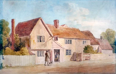 Huisjes in Chadwell, Essex, 19e eeuw