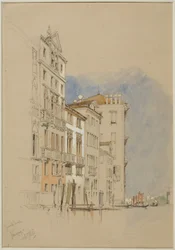 Het Grote Kanaal, Venetië, 1845