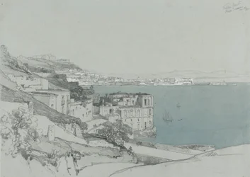 Napels vanaf de Strada Nouva, 26 nov. 1830