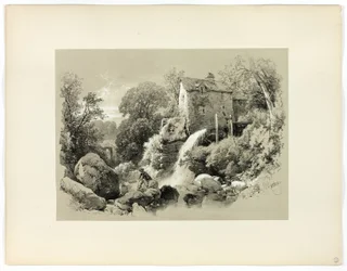 Pandy Mill, uit Picturesque Selections
