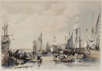 De Haven van Londen, 1834