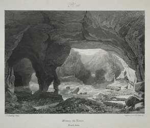 Pittoreske en Romantische Reizen in het Oude Frankrijk. Franche-Comté: Bron van de Lison