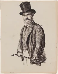 Naar Fantin-Latour: de schilder Édouard Manet