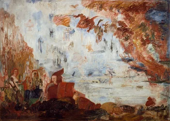 Verleiding van St. Antonius, door James Ensor (1860-1949)