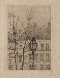 De straatlantaarn