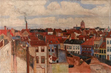 De daken van Oostende