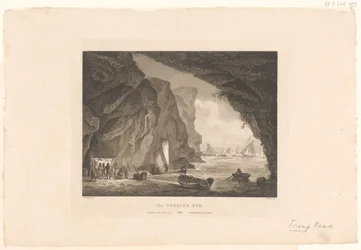 Gezicht vanuit de grot Needle