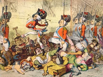 Een Mars naar de Bank, 1787
