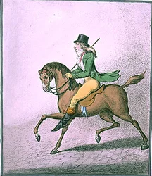Hoe elegant door de straten te rijden, uitgegeven door Hannah Humphrey in 1800