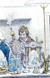 Humphry Davy, Britse chemicus en uitvinder, 1802