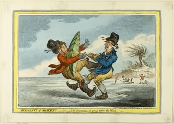 De elementen van het schaatsen: De consequentie van voor de wind gaan
