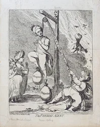 De Vriendelijke Agent, uitgegeven door S.W. Fores in 1787