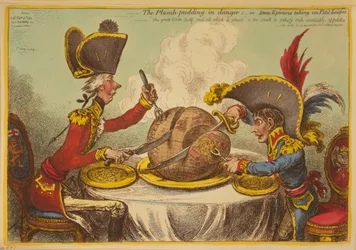De Pruimenpudding in Gevaar of Staatsgenieters nemen een Petit Souper