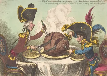 De Plumpudding in Gevaar, of Staatsepikuren die een Petit Souper Nemen