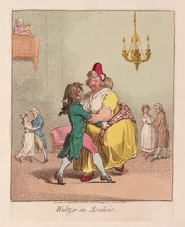 Wals met Zakdoek, uitgegeven 1800