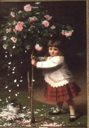 De jonge tuinier