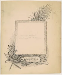 Frontispice, Portret van W. W. Corcoran