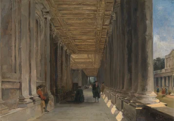 De Colonnade van Queen Mary Court, Greenwich