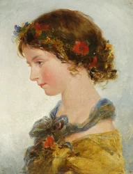 Portret van een jong meisje