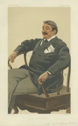 Kolonel James Farquharson van Invercauld, De Verhuurder van de Koningin, 26 augustus 1876, Vanity Fair cartoon